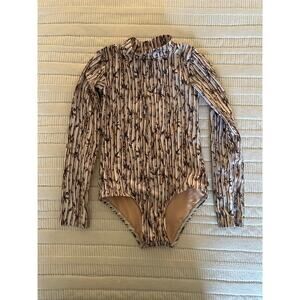 Mott50 Girls 4/5 Bamboo Rashguard Swimsuit